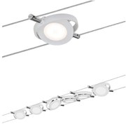 SET 6x lustră pe cablu LED/4W ROUNDMAC 230V albă Paulmann 94106