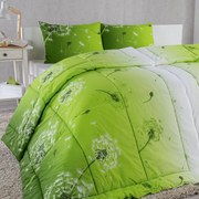 Set de vară pernă şi pilotă PĂPĂDIE verde