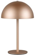 Veioză bronz LED cu abajur din metal (înălțime 21 cm) Munoz – Trio