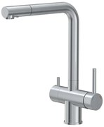 Baterie bucatarie cu dus extractibil Quadron Unique Ellen finisaj inox