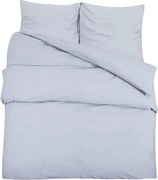 vidaXL Set cu husă de pilotă, gri, 260x240 cm, bumbac