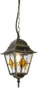 Lampă suspendată vintage pentru exterior auriu antic - Antigua