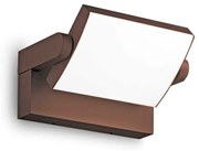 Aplica LED orientabila pentru exterior IP54 Swipe ap cafenie