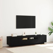 vidaXL Cabinet TV 2 pcs Negru 180 x 35 x 40 cm Lemn compozit