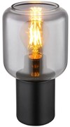 Lampă de masă NINJO 1xE27/40W/230V negru Globo 21004S