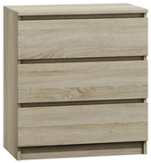 Odell M3, comodă cu sertare, sonoma