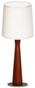 Veioza eleganta cu baza din lemn BARON KB TL1 SMALL cires