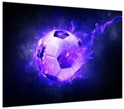 Tablou cu mingea de footbal în plasă (70x50 cm), în 40 de alte dimensiuni noi