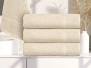 Prosop CLARYSSE ELEGANCE 70x140 cm crem, 100% bumbac