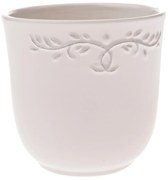 Ghiveci ceramic Ramillete bej, 13 x 12,6 cm