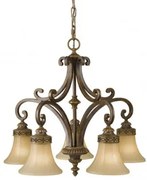 Lustra clasica DRAWING ROOM 5 becuri E27 Elstead FE/DRAWING RM5