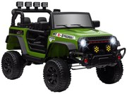 AIYAPLAY Buggy 4x4 mașină electrică pentru copii UTV cu telecomandă 2.4Ghz 2 motoare 12 V verde | Aosom Romania