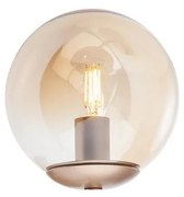 Redo A01-2943 - Abajur de schimb MUNDI, Ø 15 cm, fumuriu — pentru lampă sau candelabru
