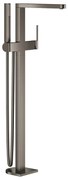 Baterie cada - dus freestanding Grohe Plus antracit periat Hard Graphite