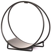 Suport metalic din lemn rotund, 50 x 50 x 27 cm