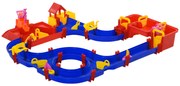 Playset pentru apa 78 Piese HOMCOM pentru Copii 3-6 Ani, 123x90x7cm, Albastru si Rosu | Aosom RO