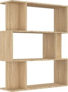 vidaXL Bibliotecă/Separator, stejar sonoma, 80x24x96 cm lemn prelucrat