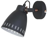 ITALUX MB-HN5050-1-B+RC - Aplică perete FRANKLIN 1xE27/60W/230V