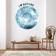 Autocolante de perete - Mandala cu inscripție