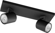 Philips - Spot LED RGBW reglabil RUNNER 2xGU10/6,5W/230V negru