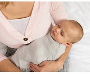 Păturică de înfășat Babymatex gri , 80 x 120 cm