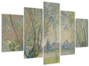 Tablou - Claude Monet, Woman Seated under the Willows, reproducere (150x105 cm)