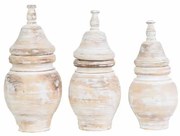 SET TREI BOLURI VINTAGE HANDMADE