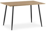 Masa de sufragerie cu blat in decor stejar WERONA 120x80