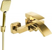 Mexen Libra R62 baterie de cadă cu set de duș, aurie - 74513R62-50