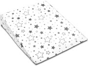 Perna antireflux  XXL cu husa detasabila din bumbac 70x58 cm Kidizi Galaxy Grey