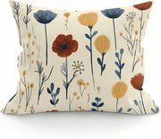 Fata de perna din bumbac LIORENA 40x45 cm, crem