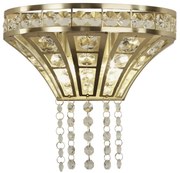 Aplica de perete eleganta decorata cu cristale Gemma 2Lt