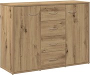 vidaXL Dulap, stejar artizanal, 88x30x64 cm, lemn prelucrat
