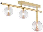 Jupiter 1898 - Lustră aplicată NEPTUN, 3x G9/14W/230V, finisaj auriu