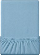 Cearsaf Jersey EXCLUSIVE cu elastic 180 x 200 cm albastru deschis Gramaj (densitatea fibrelor): Lux (190 g/m2)