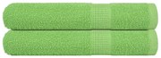 vidaXL Prosoape saună 2 buc Verde măr 80x200 cm 360 g/m² 100% bumbac