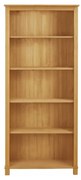 Bibliotecă în culoare naturală din lemn de pin 77x171 cm Pivo – Støraa