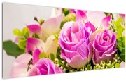Tablou cu trandafiri (120x50 cm)