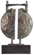 Statueta bronz "Oamenii sunt totul"