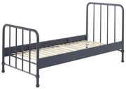 Pat copii BRONXX 90 X 200 CM ALBASTRU DENIM