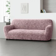 Huse cu două elastice GRAFITI NOU castaniu fotoliu triplu (l. 170 - 220 cm)