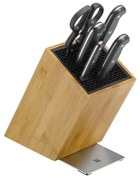 WMF SPITZENKLASSE PLUS - Set de cuțite de bucătărie cu suport, 6 piese
