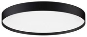 Plafoniera LED design slim ROI negru D-50cm
