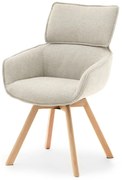 Scaun Doris (bej + stejar). Promo -18%. 1111032