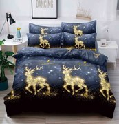 Set Lenjerie De Pat Craciun 6 Piese Pat 2 Persoane, Christmas Collection