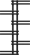 Mexen Jari radiator de baie decorativ 1005 x 550 mm, 339 W, negru - W115-1005-550-00-70