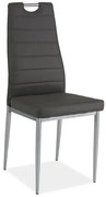 Scaun de sufragerie Harold (Gri + Cromat). Promo -6%. 1050208
