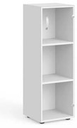 Dulap mediu Manager 39,9 x 42,2 x 119,5 cm, dreapta, alb