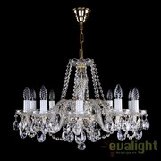 Candelabru elegant cu 10 brate Cristal Bohemia Exclusive ELSA X. CE