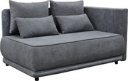 Canapea extensibilă, culoare gri, LIAMI